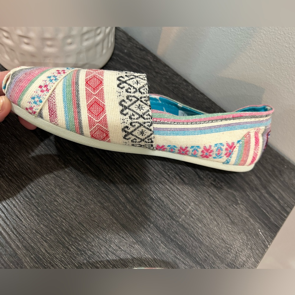 🔆SKECHERS BOBS Memory Foam Aztec Flats size 5! NEW with Tags - Picture 3 of 10